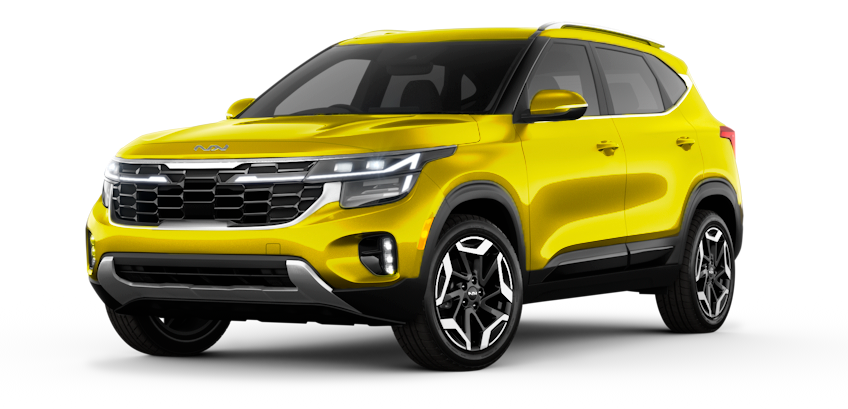 KIA New Seltos Yellow